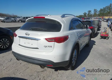 2014 Infiniti Qx70 z USA, uszkodzony, nr VIN JN8CS1MU2EM451302